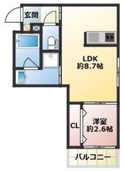 THE NOBLES 井尻の間取り画像