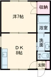 クレイドル鍛治の間取り画像