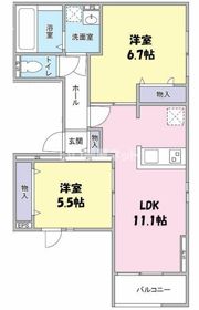 Elegante Sereno(エレガンテセレーノ)の間取り画像