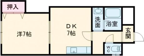 杉ヶ町ビルの間取り画像