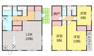 Mハウス188 B【米軍向け】の間取り画像