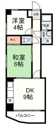 ホリホックイン南安倍の間取り画像