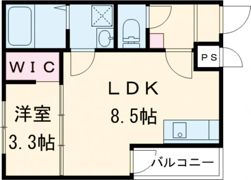 MOVE宇品御幸NEOの間取り画像