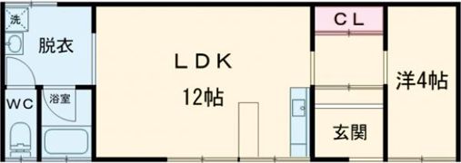 奈良市木造平屋の間取り画像
