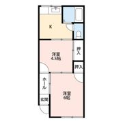 コーポ松坂の間取り画像