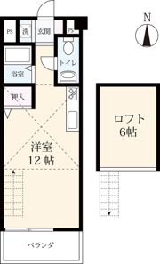宏和ハイツの間取り画像