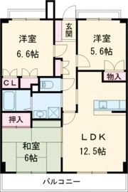 グランドールOKABEの間取り画像