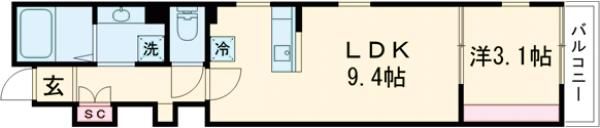 MUT(むーと)の間取り画像