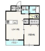 新ブルーハイツの間取り画像