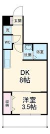 サンフレンドコアの間取り画像