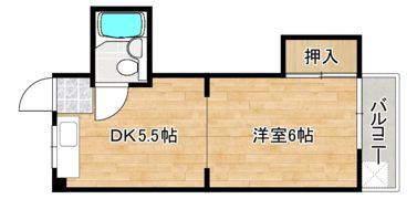 八宝ビルの間取り画像
