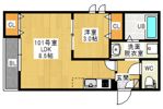 GRANDTIC COZY青崎(グランティックコージー青崎)の間取り画像