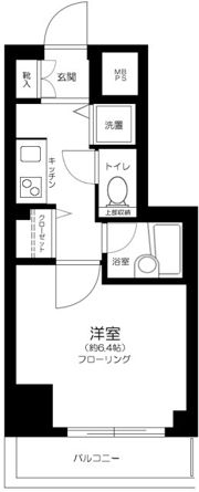 セ ジョリ 浅草 ベルグレードの間取り画像