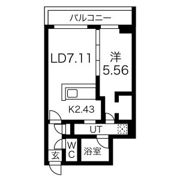 ピオネロ琴似の間取り画像