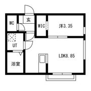 カーササクラーレの間取り画像