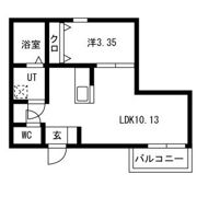 カーササクラーレの間取り画像