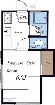 サンハイツの間取り画像