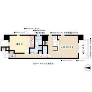 レジデンスMTYの間取り画像