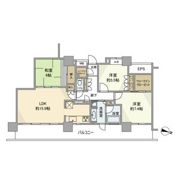 パークハウスさいたま新都心MID TOWERの間取り画像