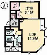 リラフォートManaの間取り画像