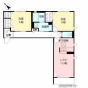 ヴィラウィステリア門司 B棟の間取り画像