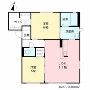 グリーンヒルズ兵庫 B棟の間取り画像
