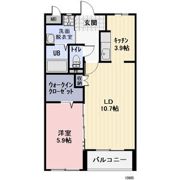 リスンCの間取り画像