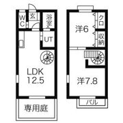 Hills Garden植田C棟の間取り画像
