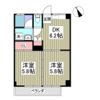 レジデンス・ミユキの間取り画像