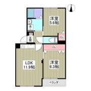 タウンコート旭町の間取り画像