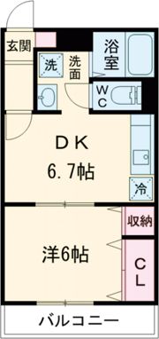 グレイス学園前の間取り画像