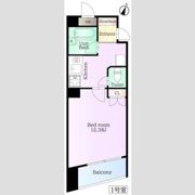 中浜町マンションの間取り画像
