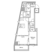 ザ・パークハビオ中野新橋の間取り画像