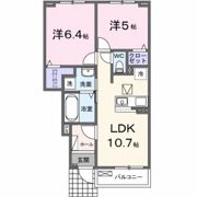 シャトーリオン Ⅵの間取り画像