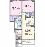 シャトーリオン Ⅵの間取り画像