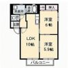 ディアス郡家Bの間取り画像