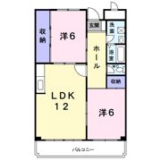 プレステージⅡの間取り画像