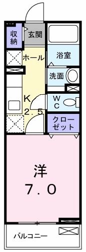 プランドールの間取り画像