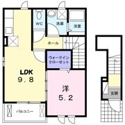 アンジュ Ⅳの間取り画像