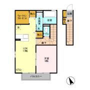 プレアデス見川 Dの間取り画像