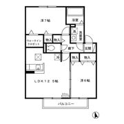 ドミール 弐番館の間取り画像