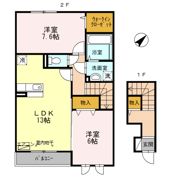 エクセレント三輪野山 Ⅰの間取り画像
