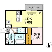 歩夢Ⅱの間取り画像
