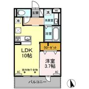 クリア トゥレスBC B棟の間取り画像