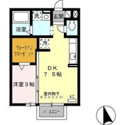 メゾンエトワール A棟の間取り画像