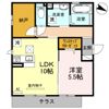 arc en cielの間取り画像