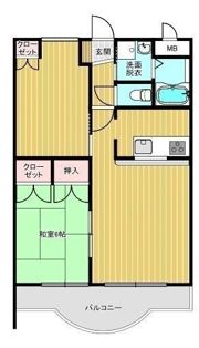 パームビーチ重富の間取り画像