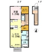 ボナール B棟の間取り画像