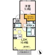 マリースプリング A棟の間取り画像
