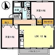 ファミール河野 C棟の間取り画像
